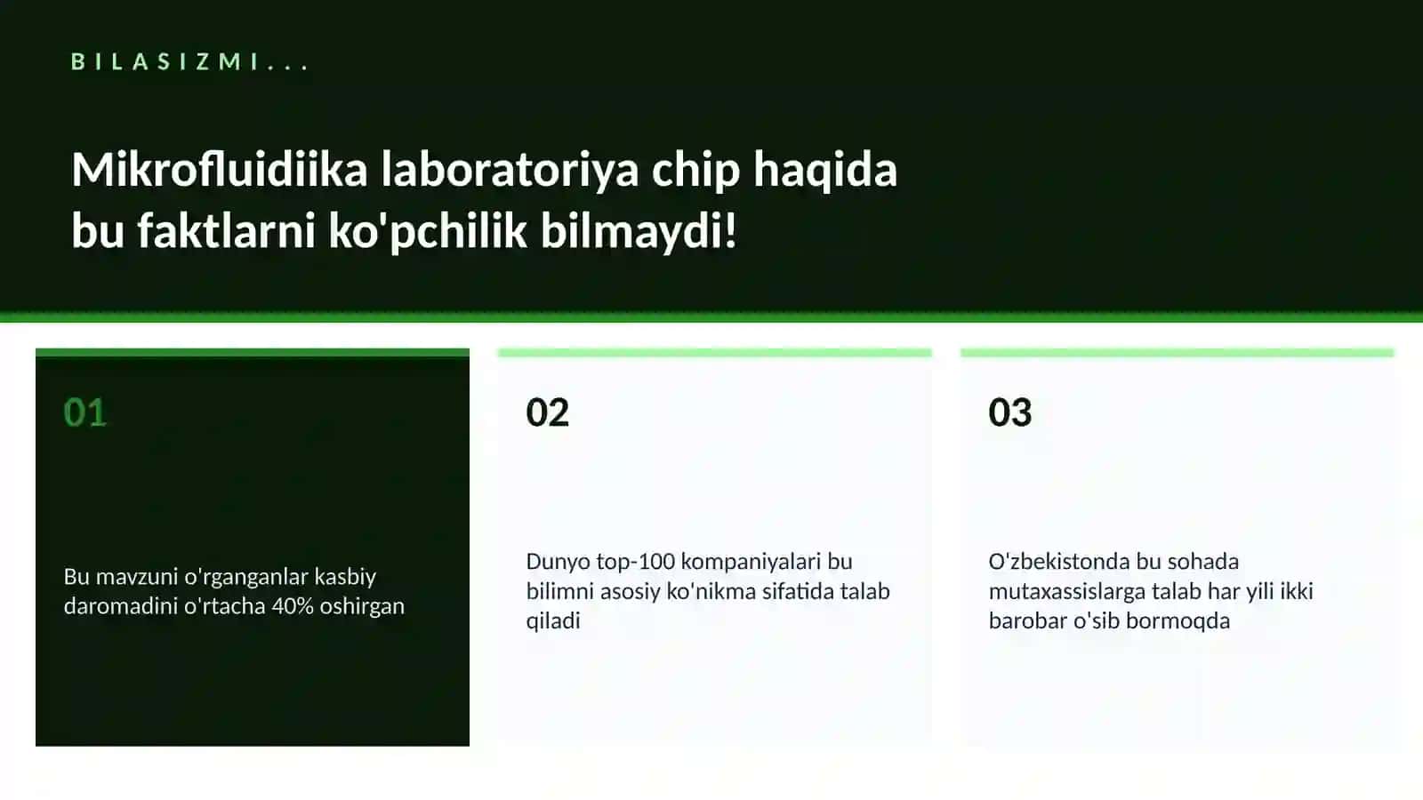 Mikrofluidiika laboratoriya chip 2