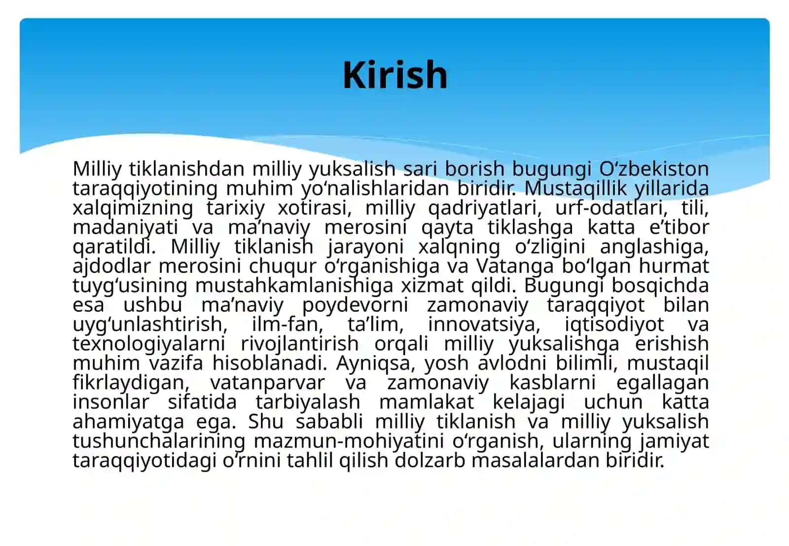 Milliy tiklanishdan-milliy yuksalish sari 2
