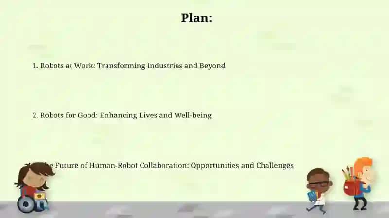 How Robots help people? 2