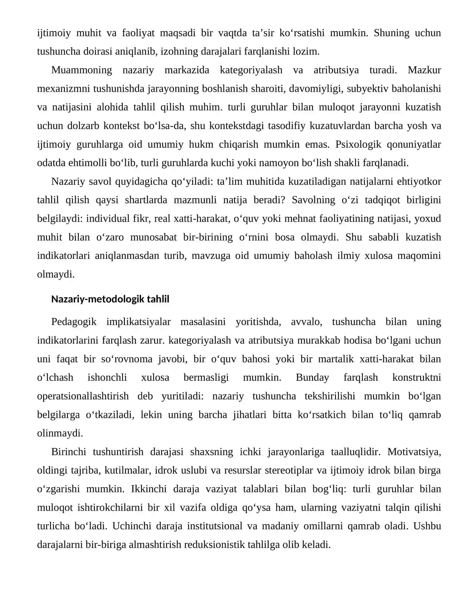 Stereotiplar va Ijtimoiy Idroknig Ta'lim Jarayonidagi Ko'rinishlari 2