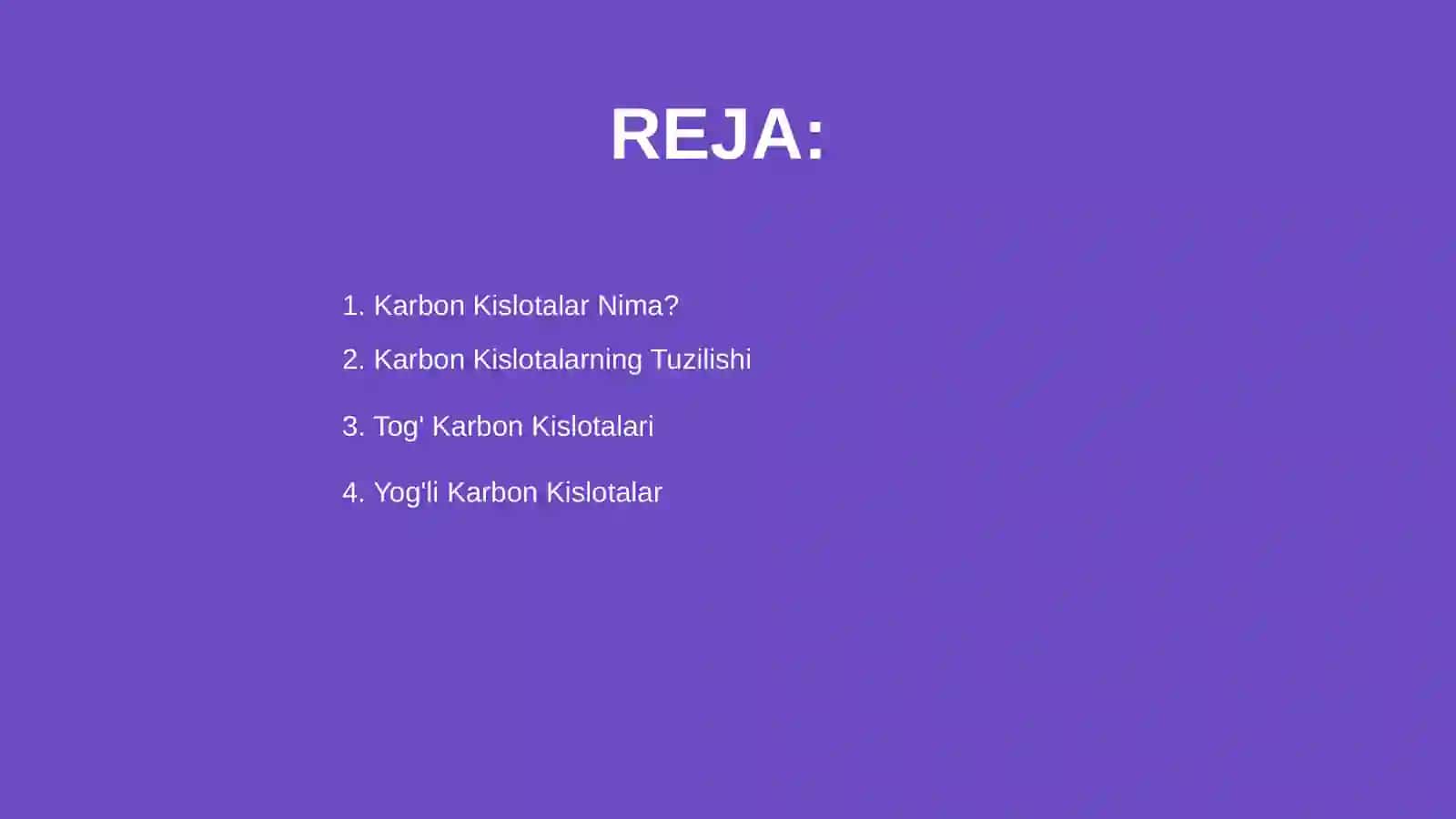 Karbon kislotalar 2