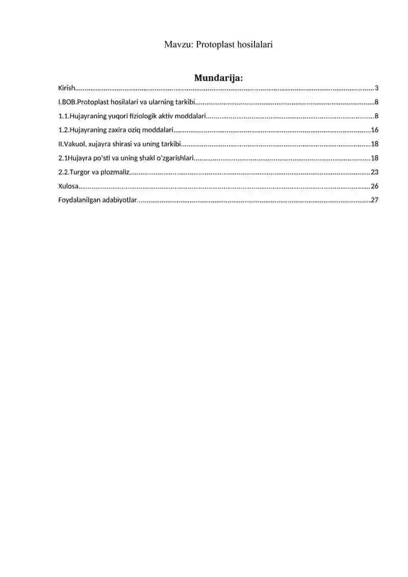 Protoplast Hosilalari 2