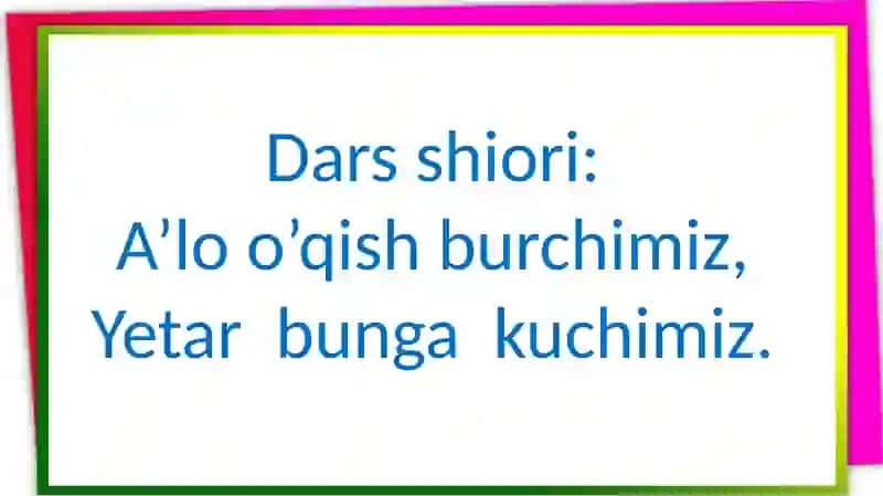 Asos va qo'shimchalarni aniqlash 2