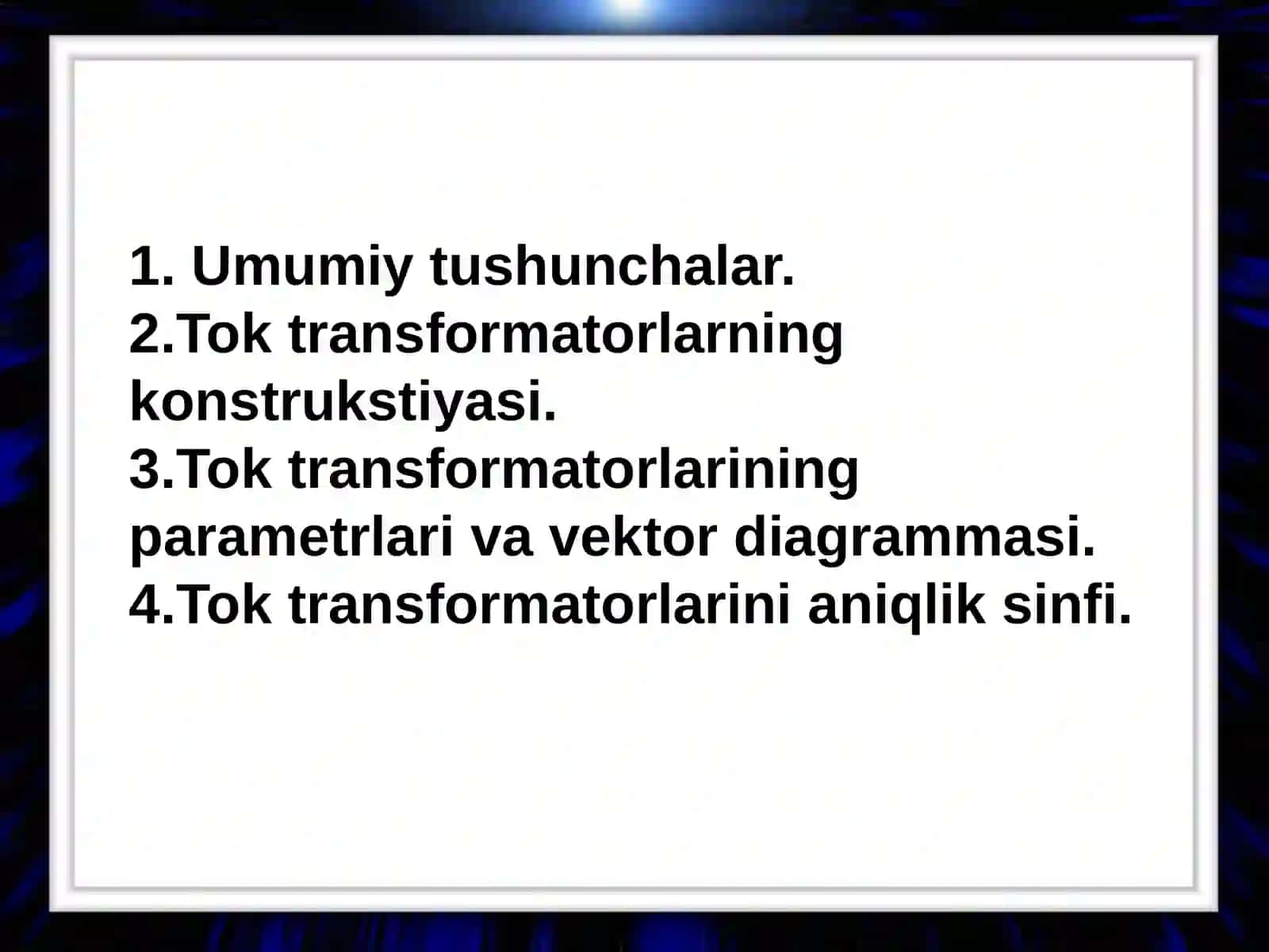 O‘lchashtransformatorlari 2