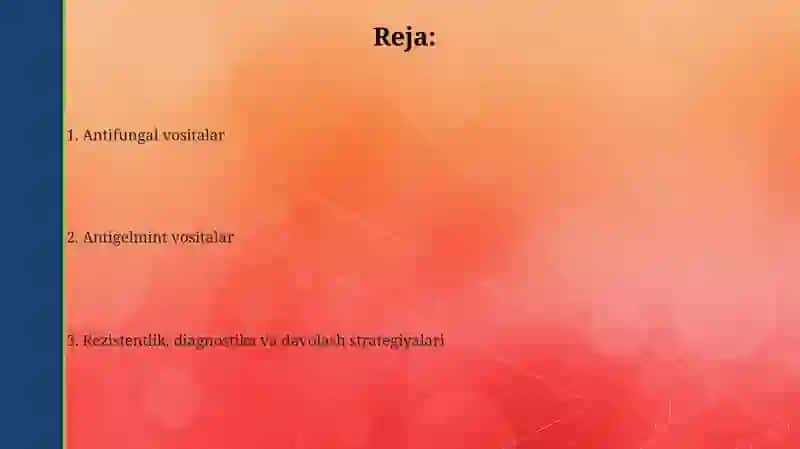 Antifungal vositalar 2