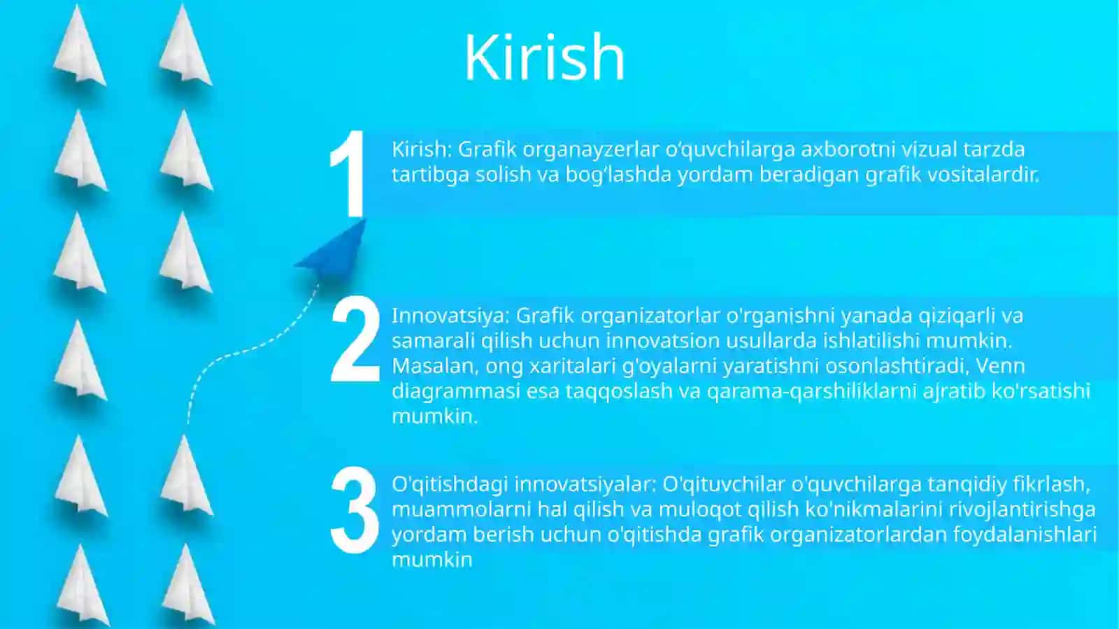 Innovatsion OʻQitishda Grafik Organayzerlar 2