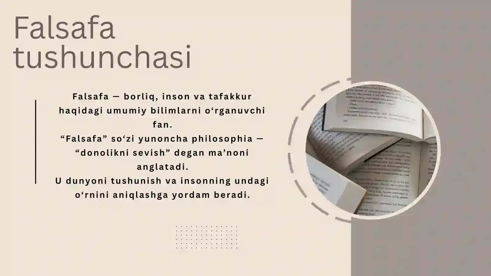 Falsafaga oid 2