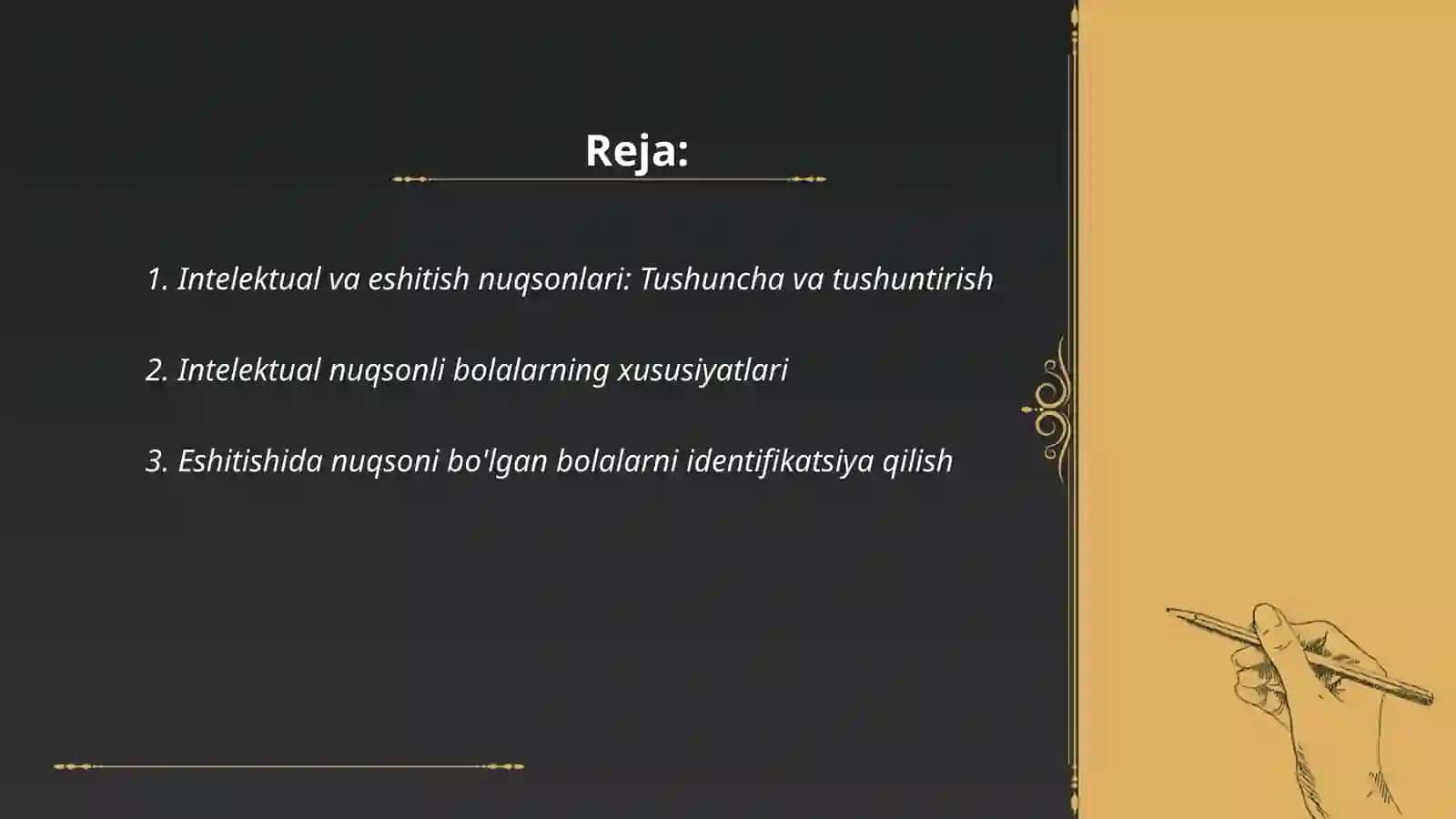 Intelekti va eshitishida nuqsoni bólgan bolalar 2