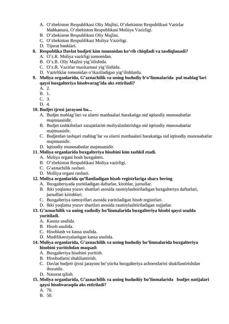 davlat byudjeti 2