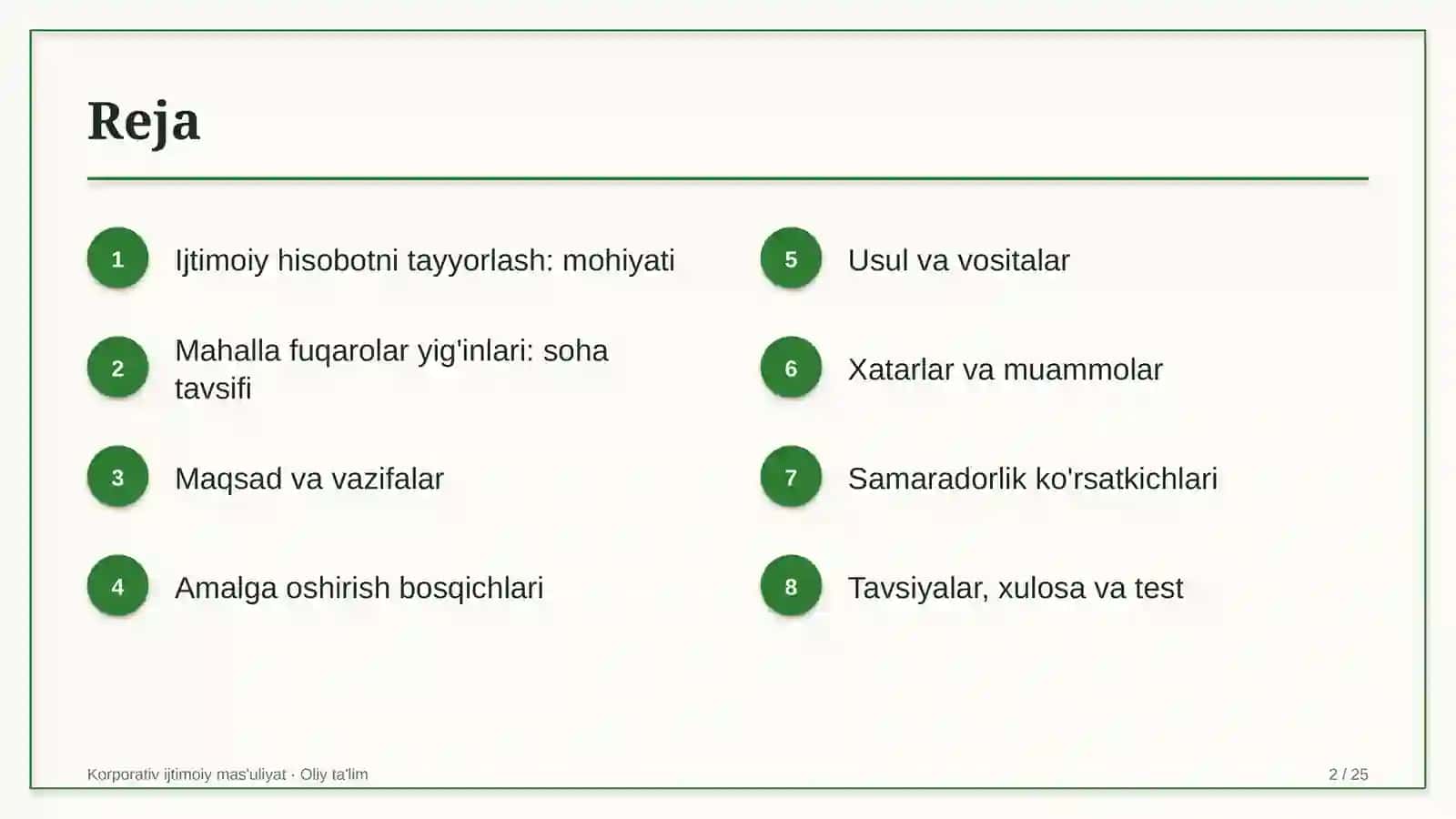 Mahalla fuqarolar yig'inlarida ijtimoiy hisobotni tayyorlash 2