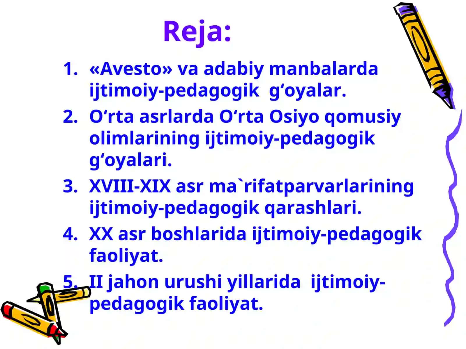 O‘zbekistоndа ijtimоiy pedаgоgikаning rivоjlаnish tаriхi 2