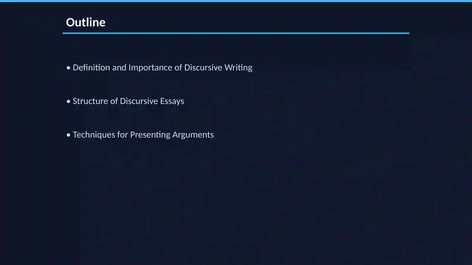 Discursive Writing - Arguing for and Against 2
