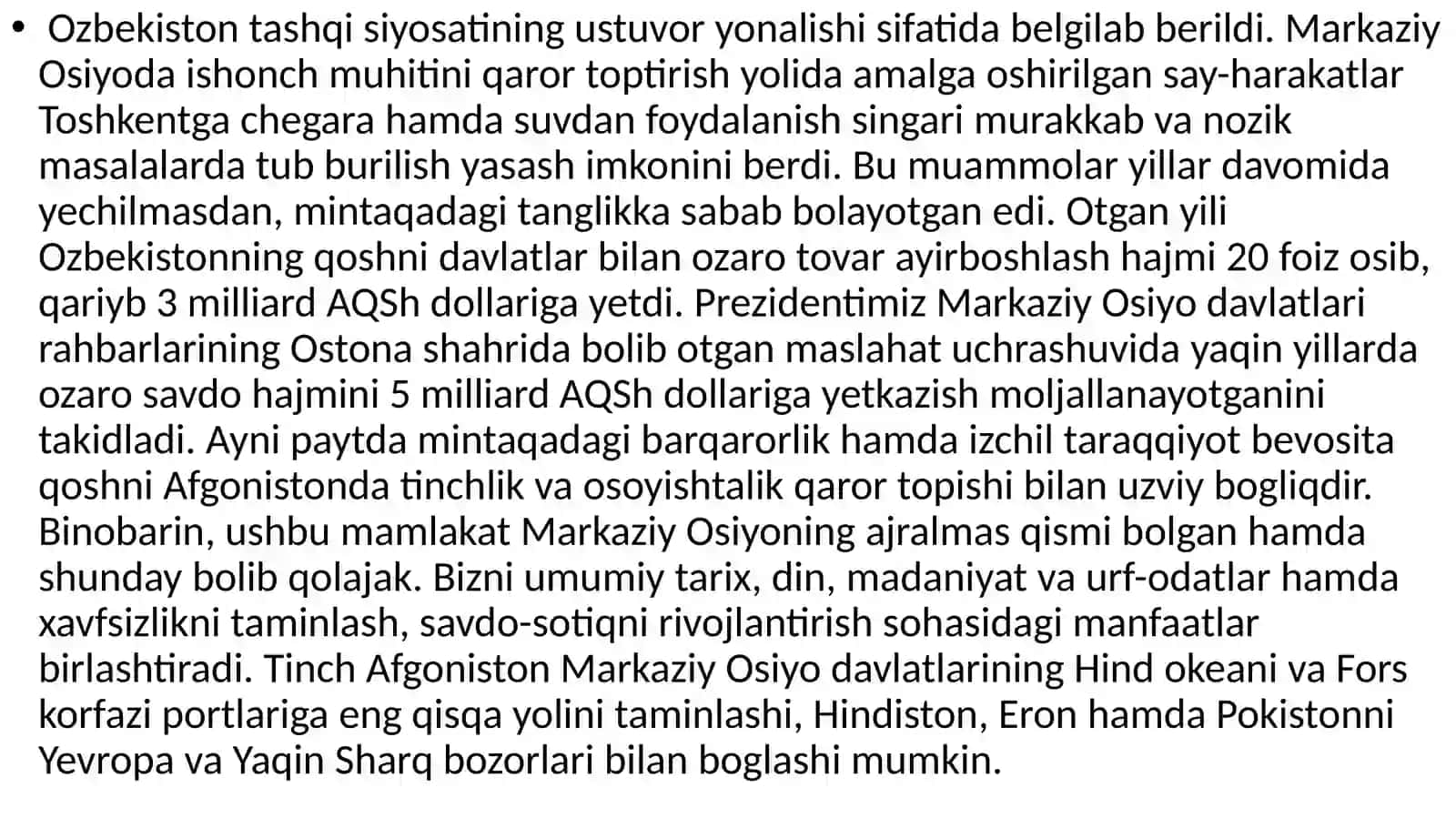 Milliy xavfsizlikni taminlash 2