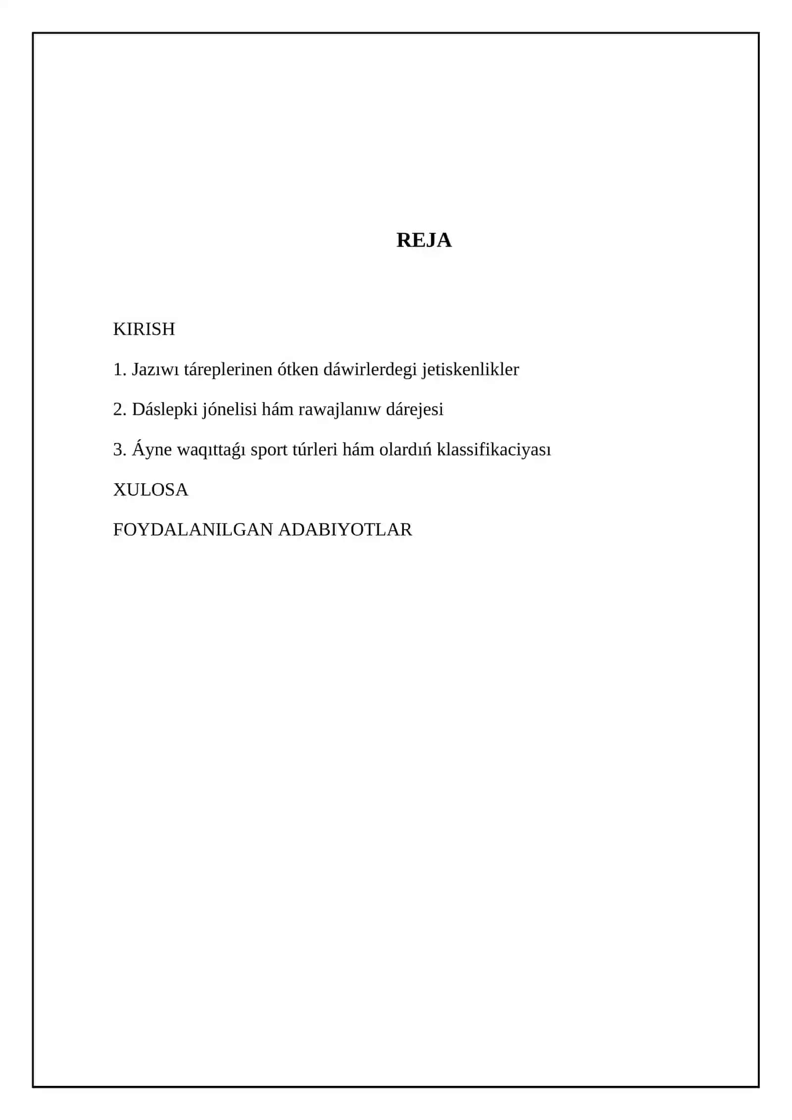Yengil atletika sport turining kelib chiqish tarixi va turlari 2