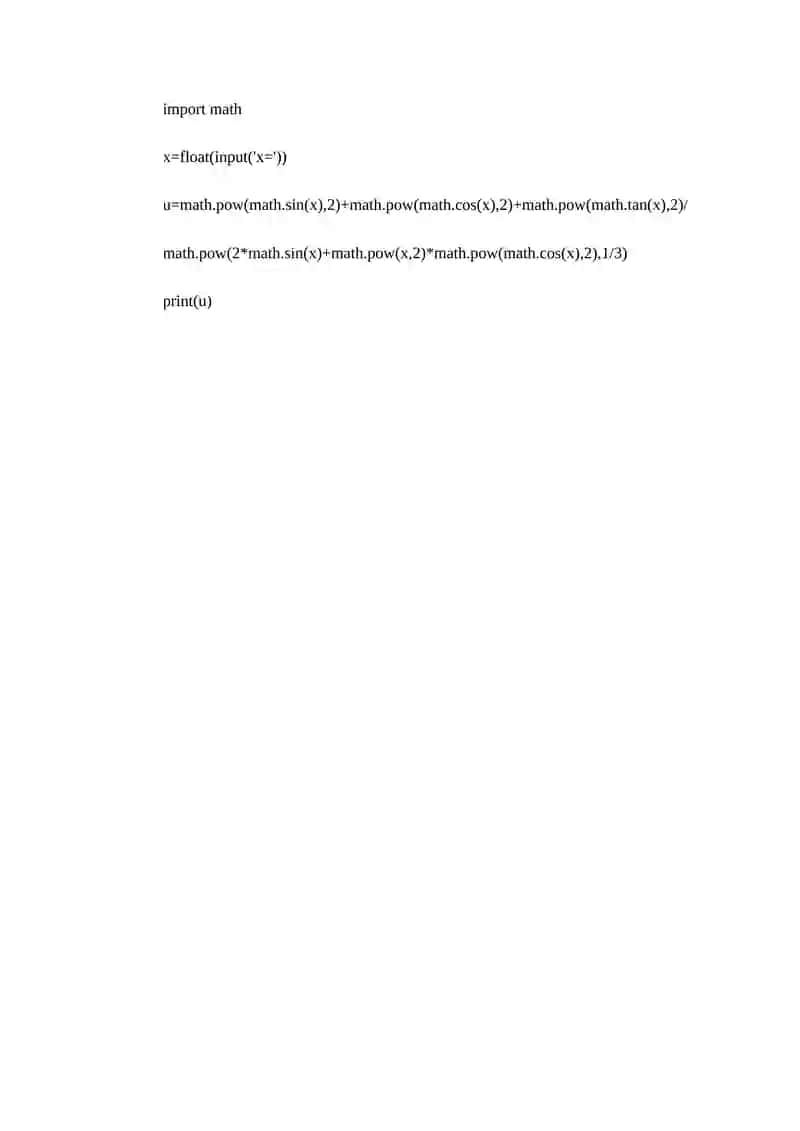 Mathematical Calculations 2