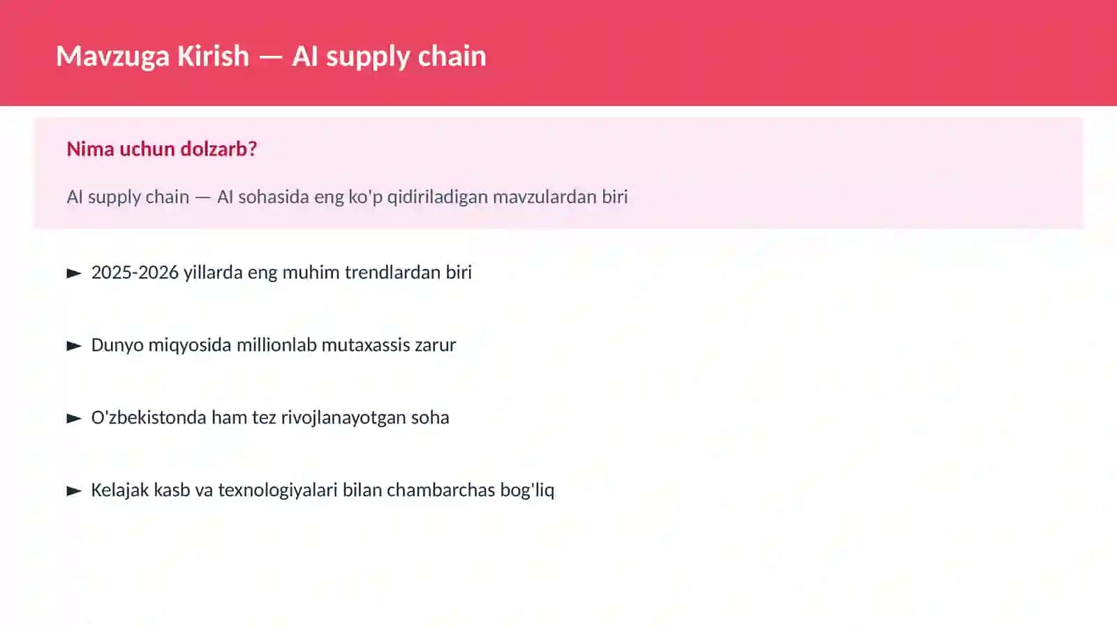 AI supply chain 2