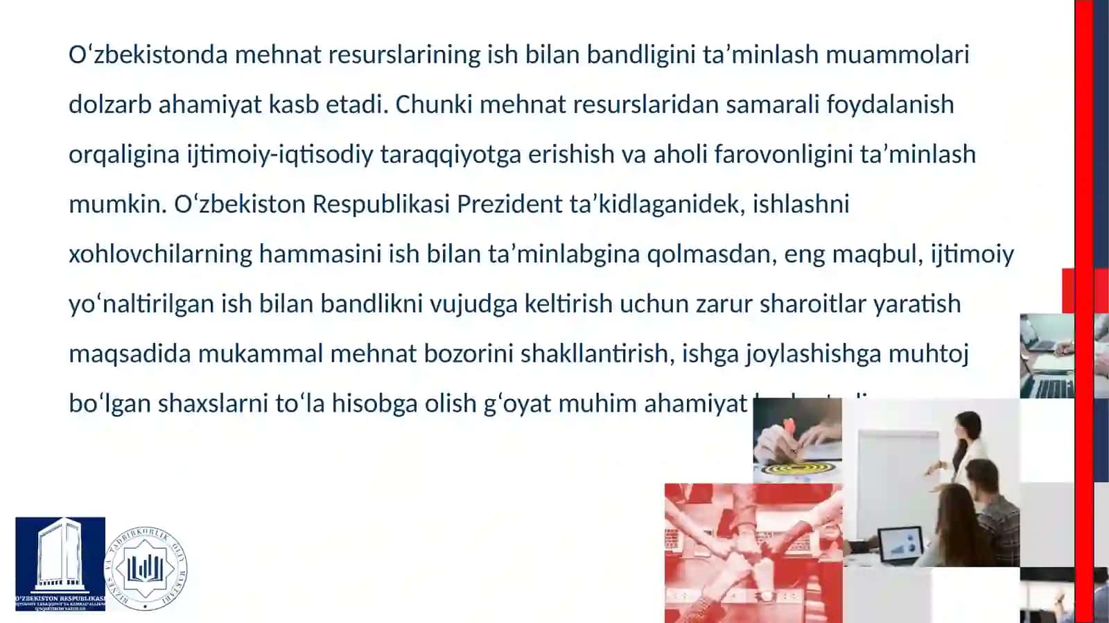 Ijtimoiy iqtisodiyotda bandlikni ta'minlash 2