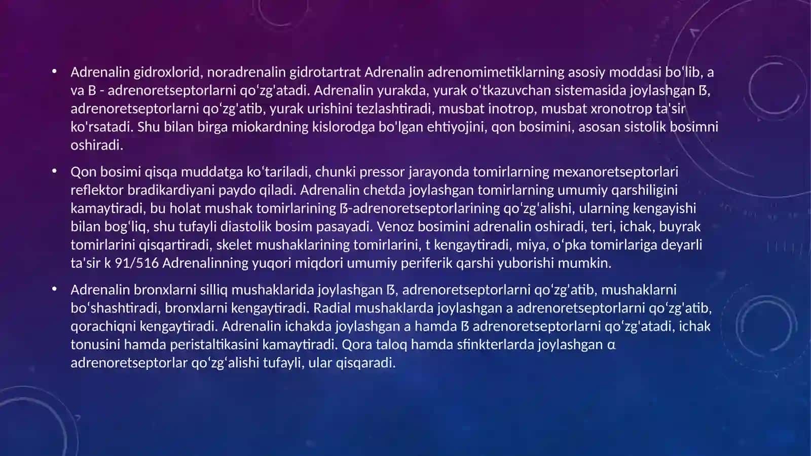 Adrenomimetiklar 2