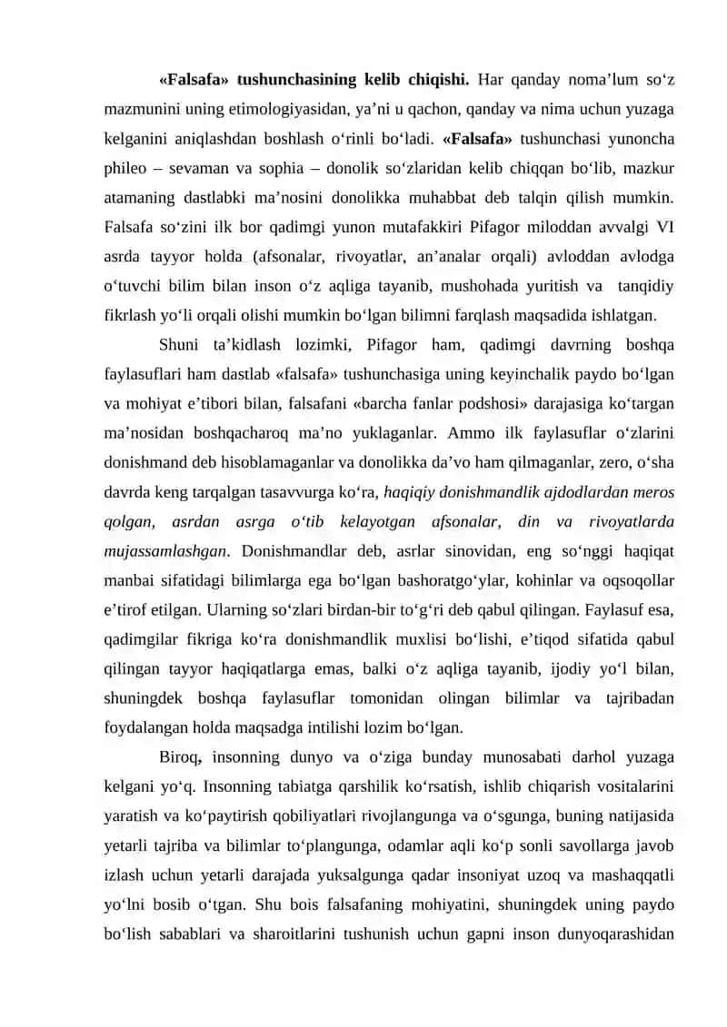 Falsafaning mohiyati va jamiyat taraqqiyotdagi roli 2