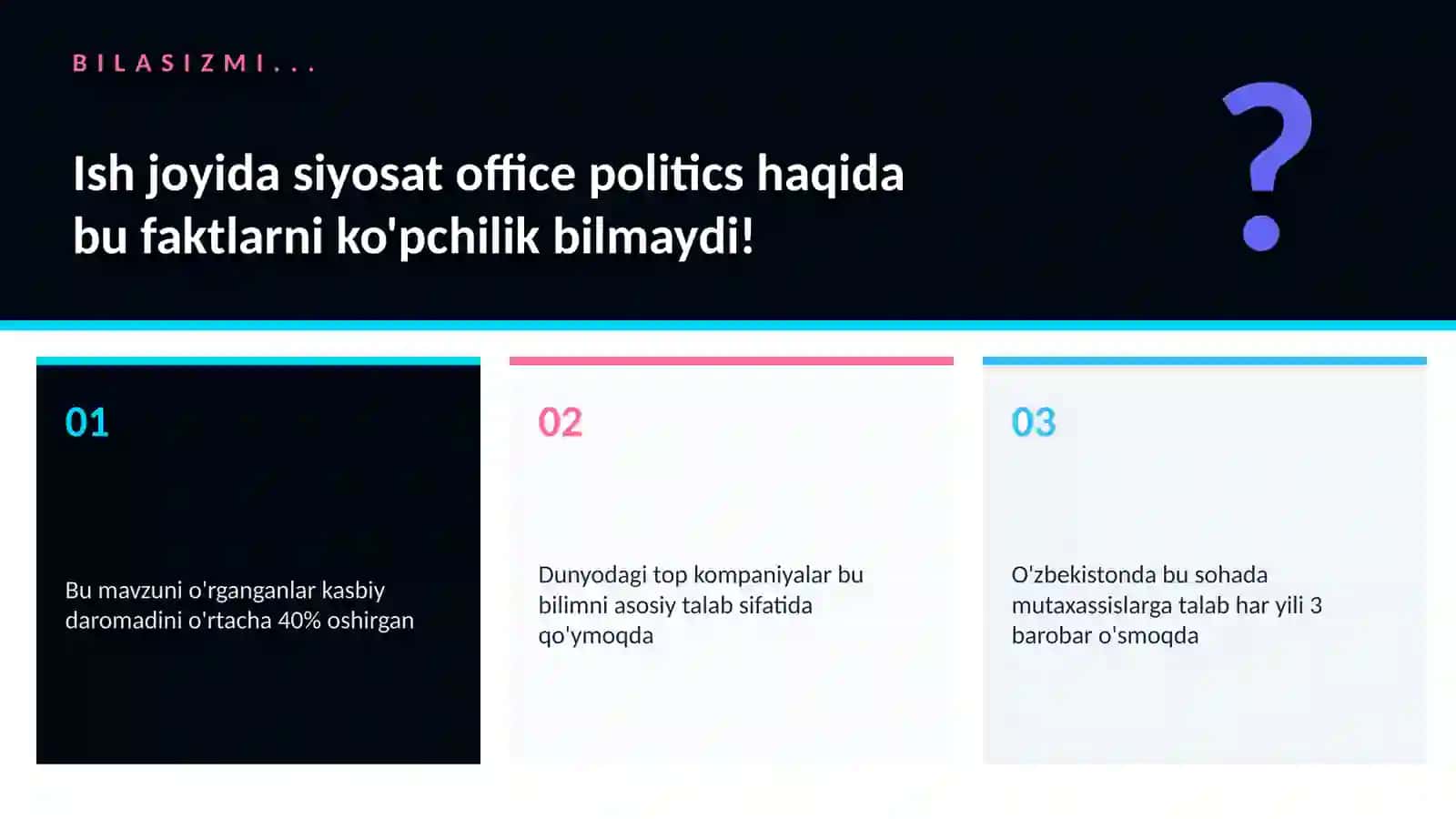Ish joyida siyosat office politics 2