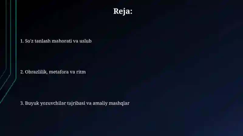 So'z ustalarining so'z qo'llash mahorati 2