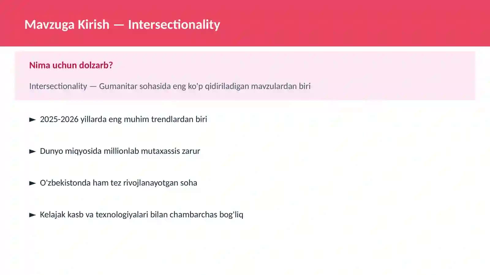 Intersectionality 2