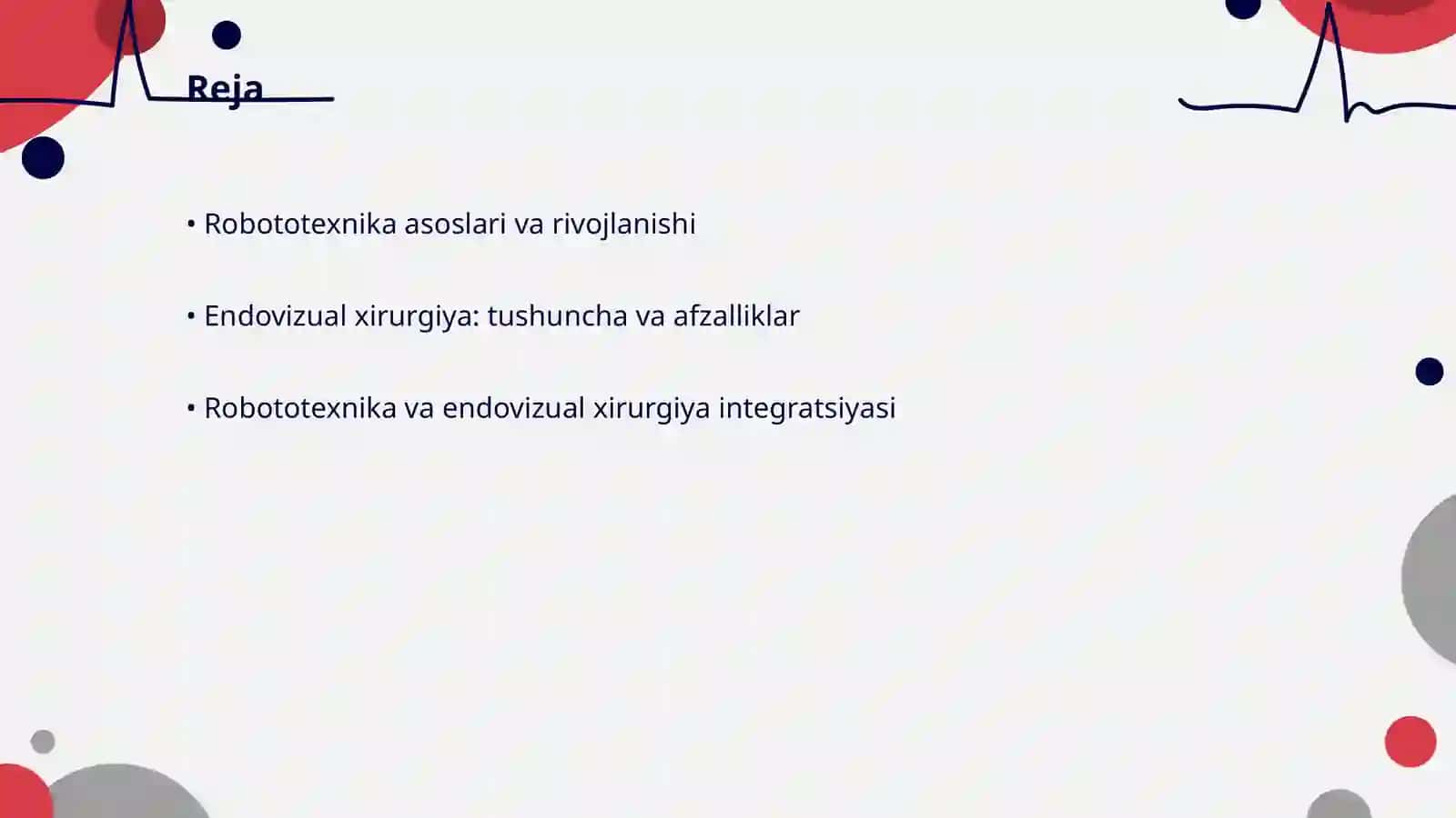 Robototexnika va endovizual xirurgiya 2