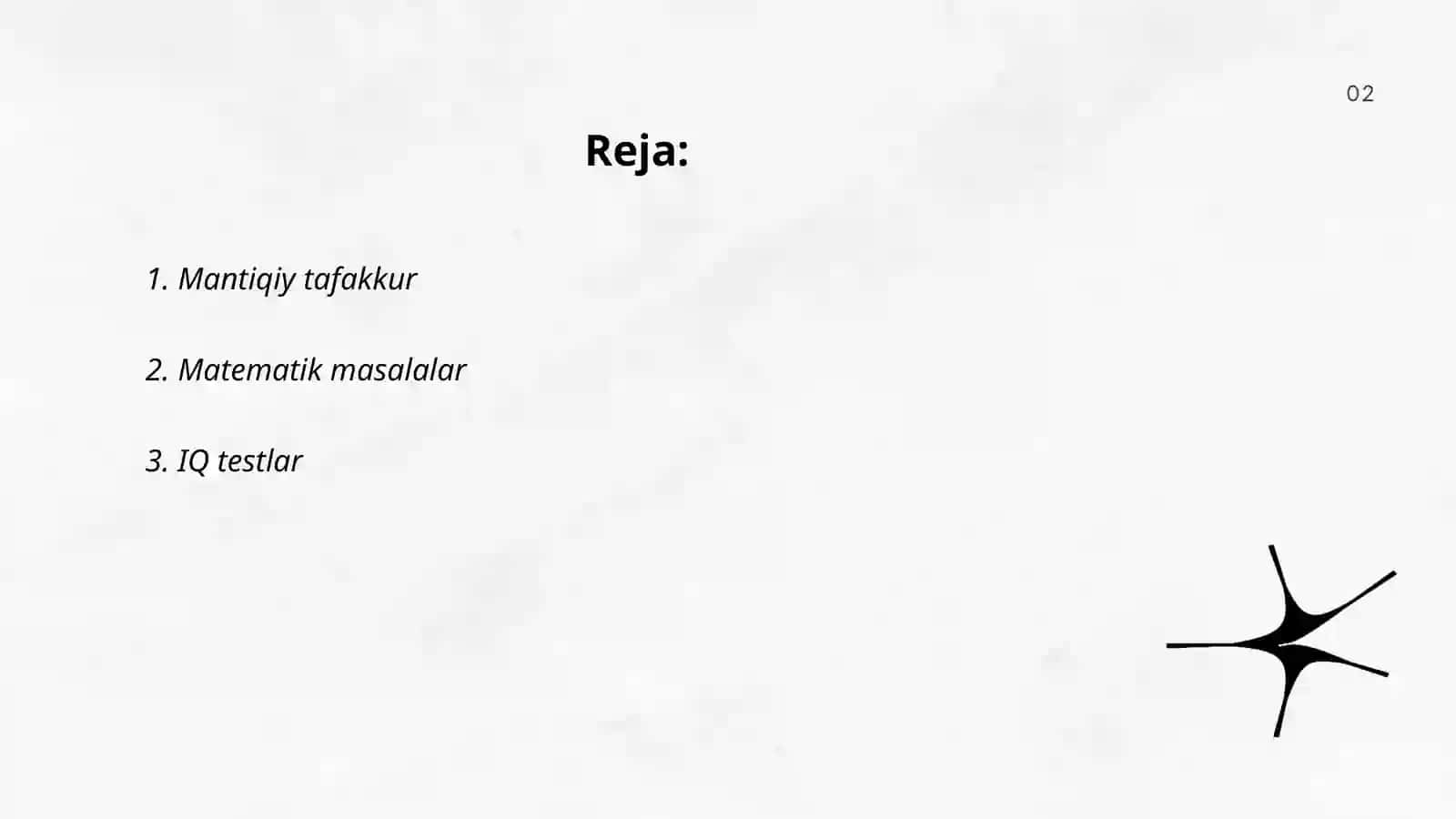 Mantiqiy tafakkur 2