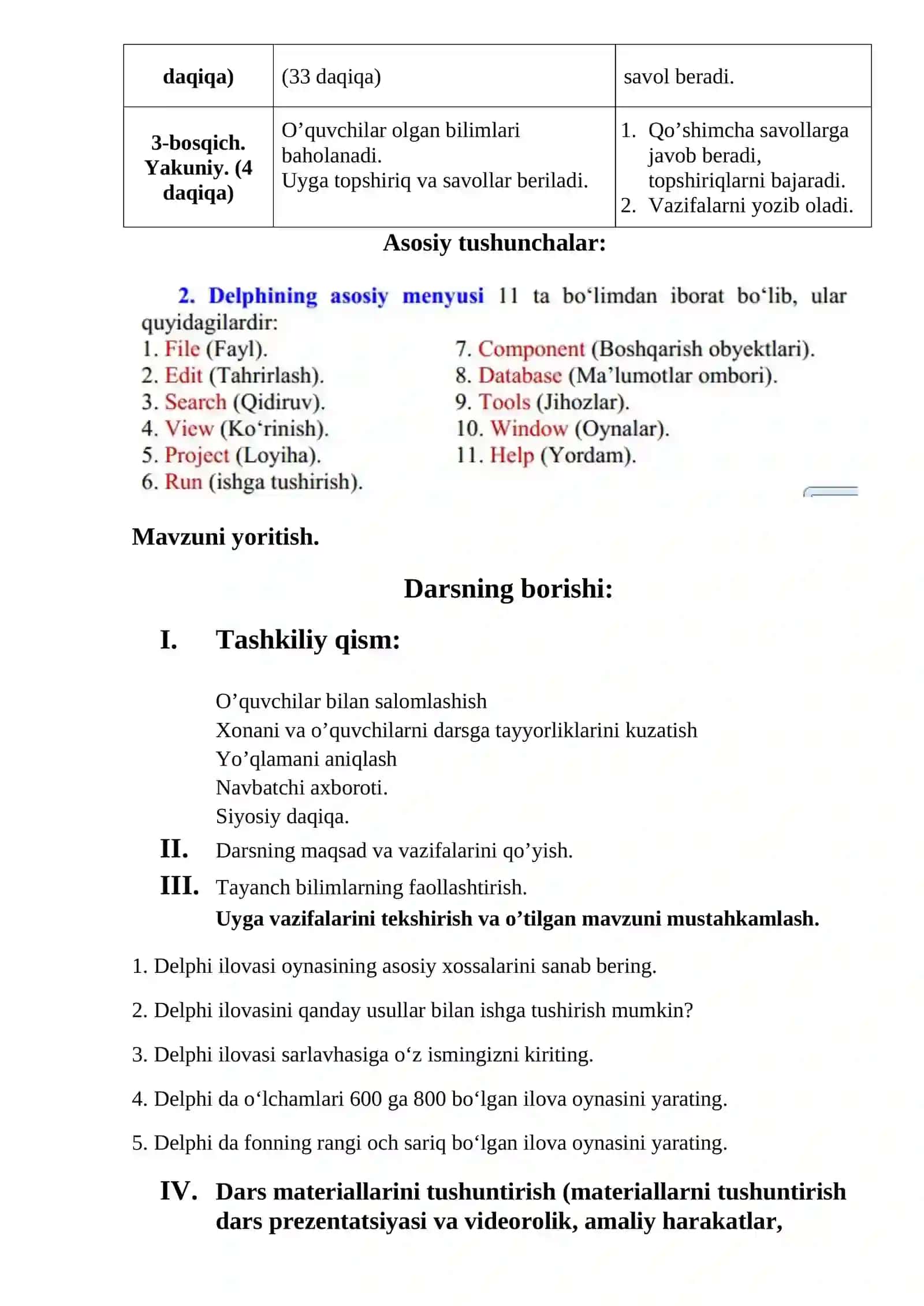 Informatika AMALIY MASHG‘ULOT 2