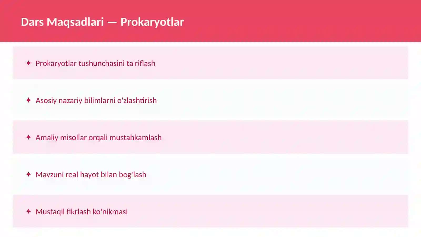 BIOLOGIYA Hujayra tuzilishi 2