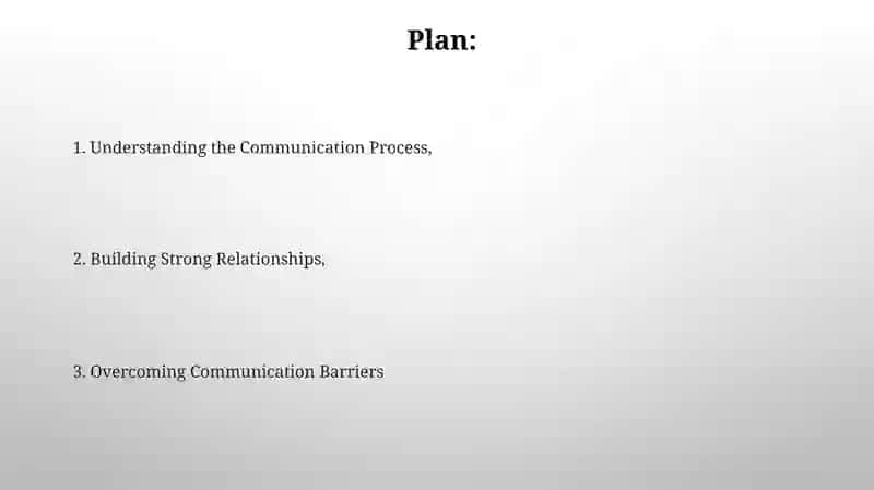 Interpersonal communication 2