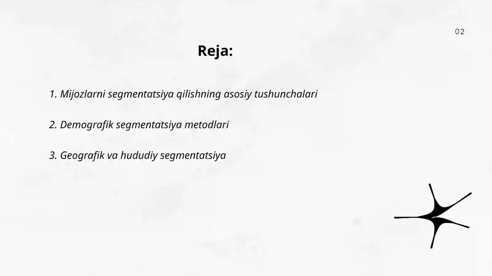 Mijozlar segmentatsiyasi va bozorni klaster tahlili 2