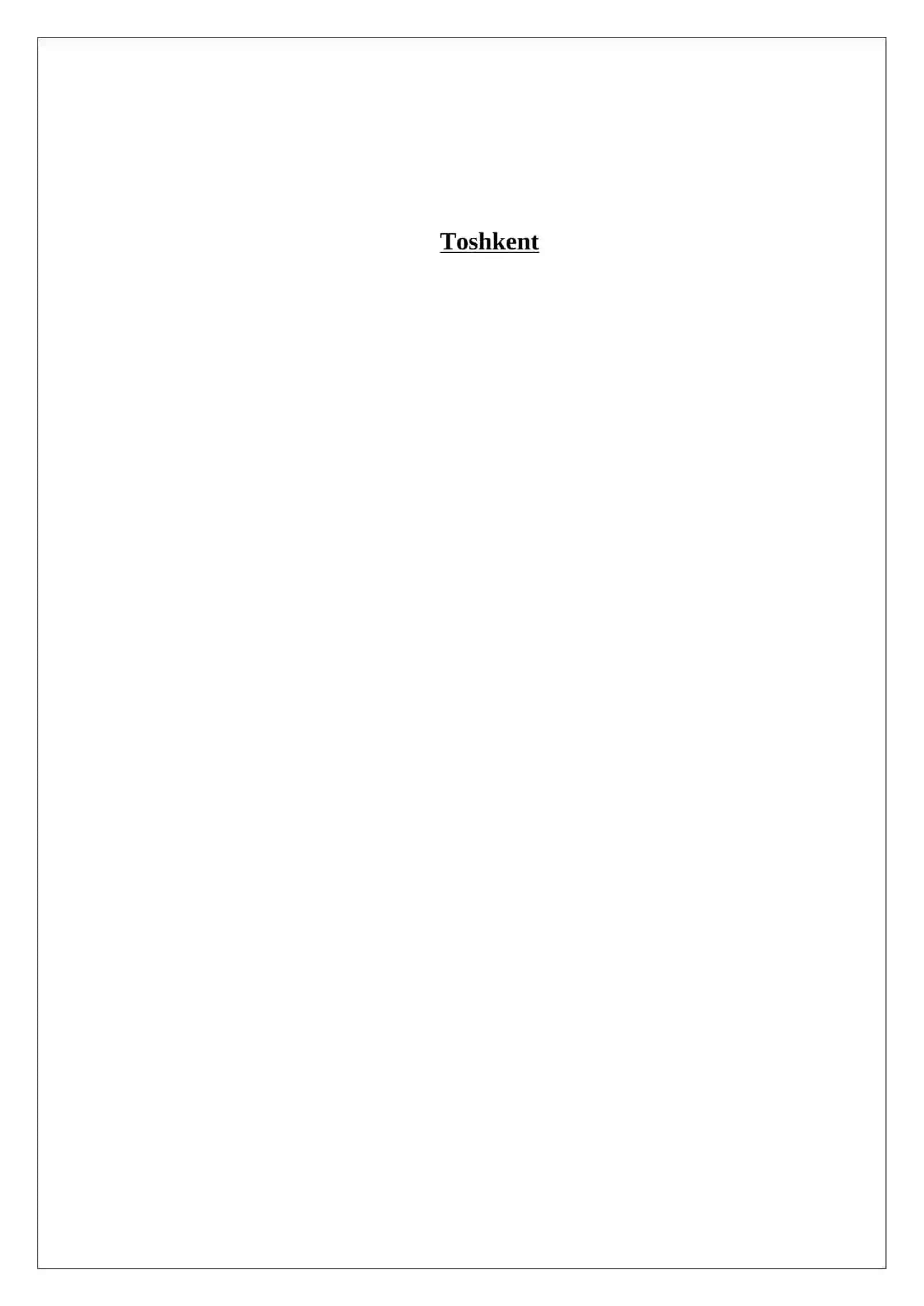 Yo`l qoidasi – umr foydasi 2