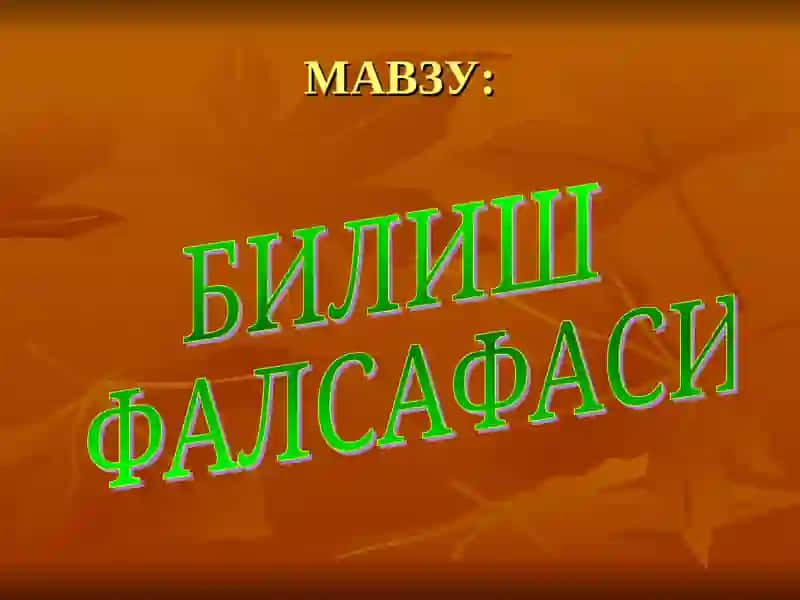 Фалсафа 2