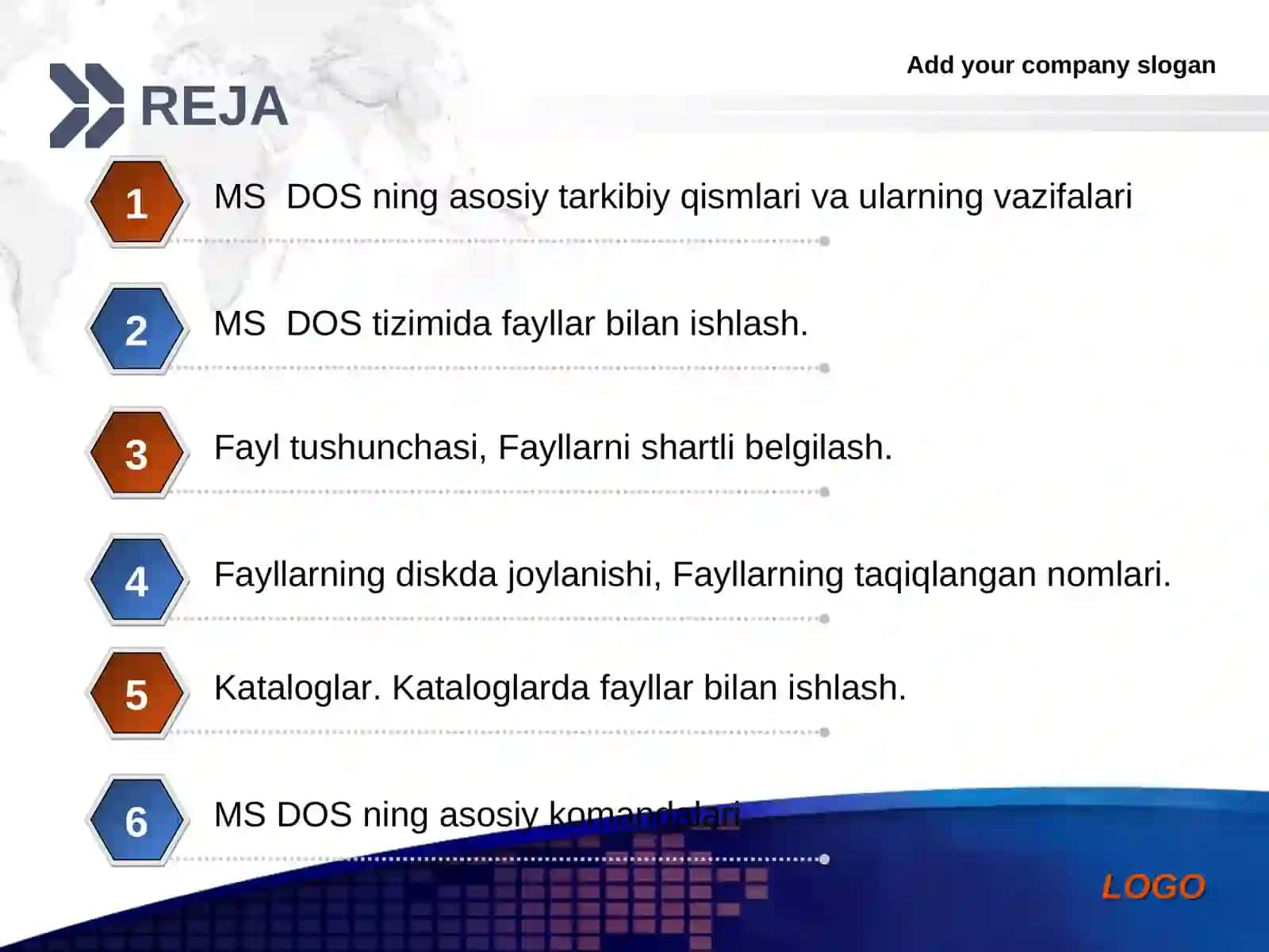 MS DOS asosiy vazifalari 2