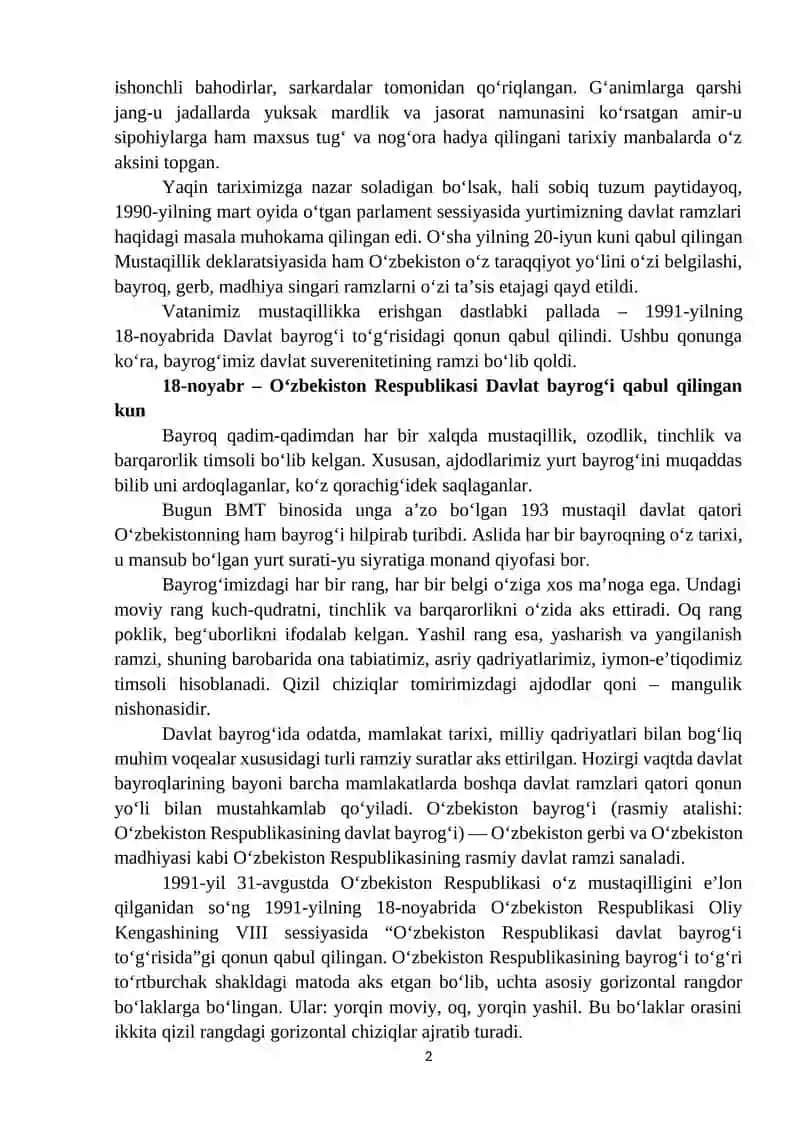 DAVLAT BAYROG‘I 2