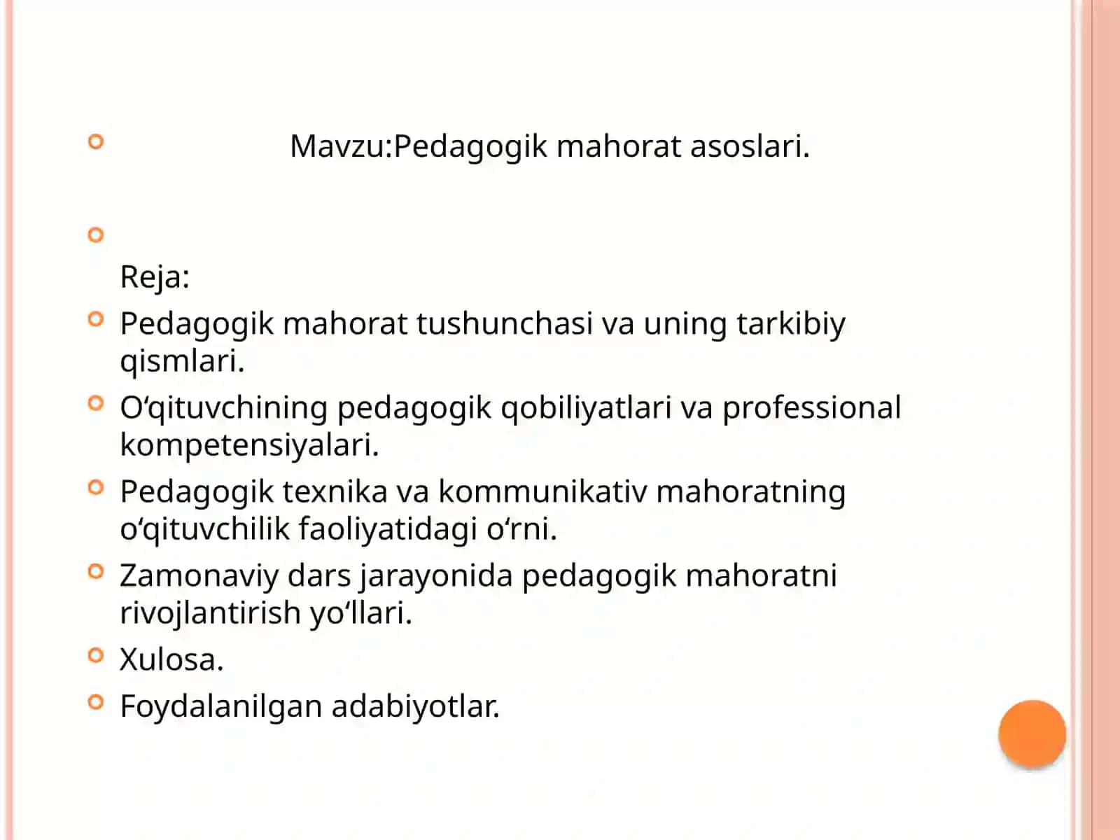 Pedagogik Mahorat Tushunchasi 2