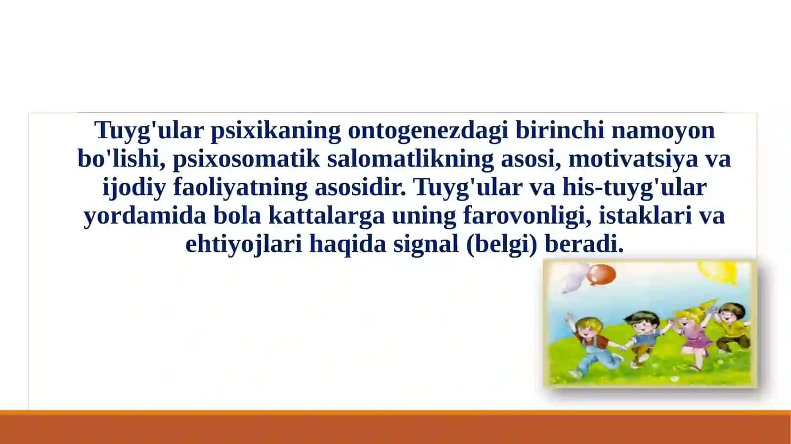 MAKTABGACHA TA’LIM YOSHDAGI BOLALARDA EMOSIONAL BARQARORLIKNI SHAKLLANTIRISH 2