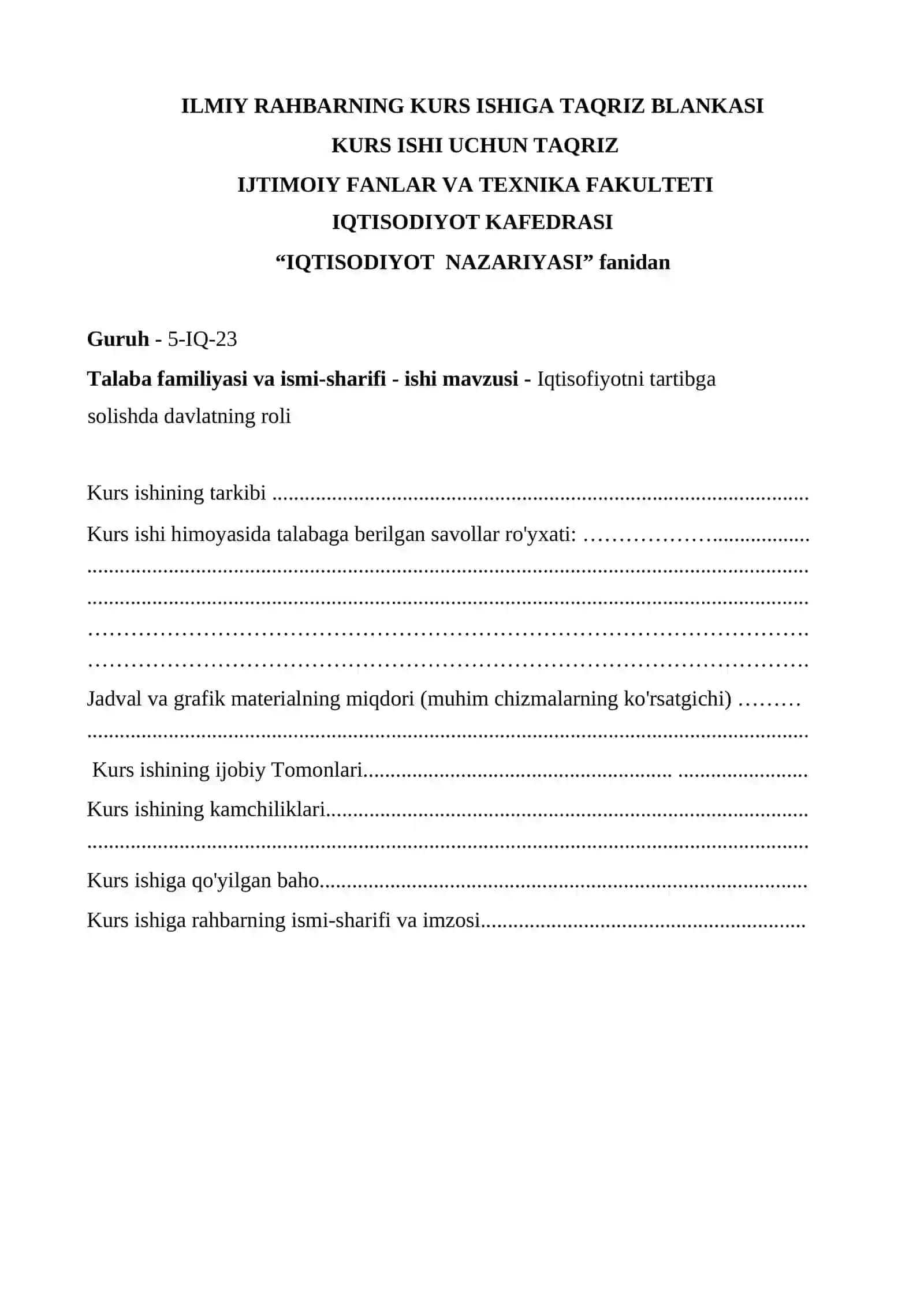 Kurs Ishi 2
