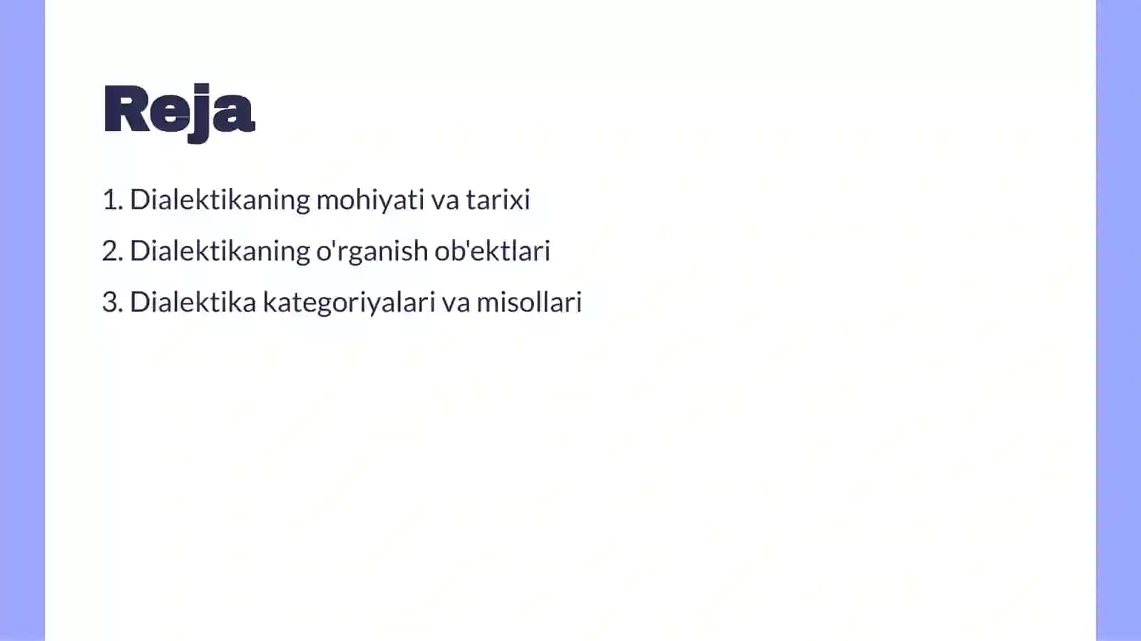 Dialektika: Tushuncha va O'rganish 2