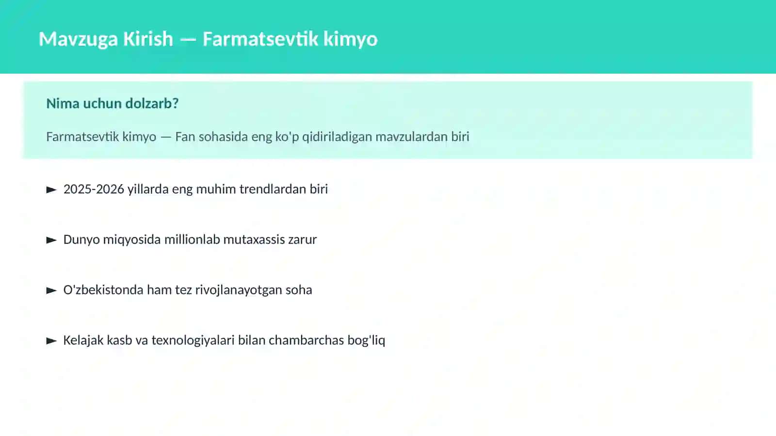 KIMYO ZAMONAVIY 2