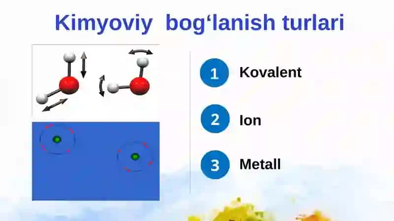 Kovalent bog‘lanish 2