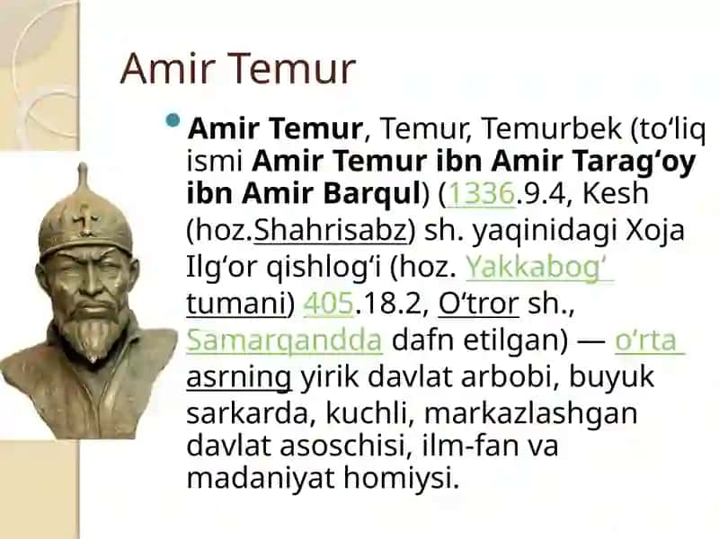 Amir Temur 2