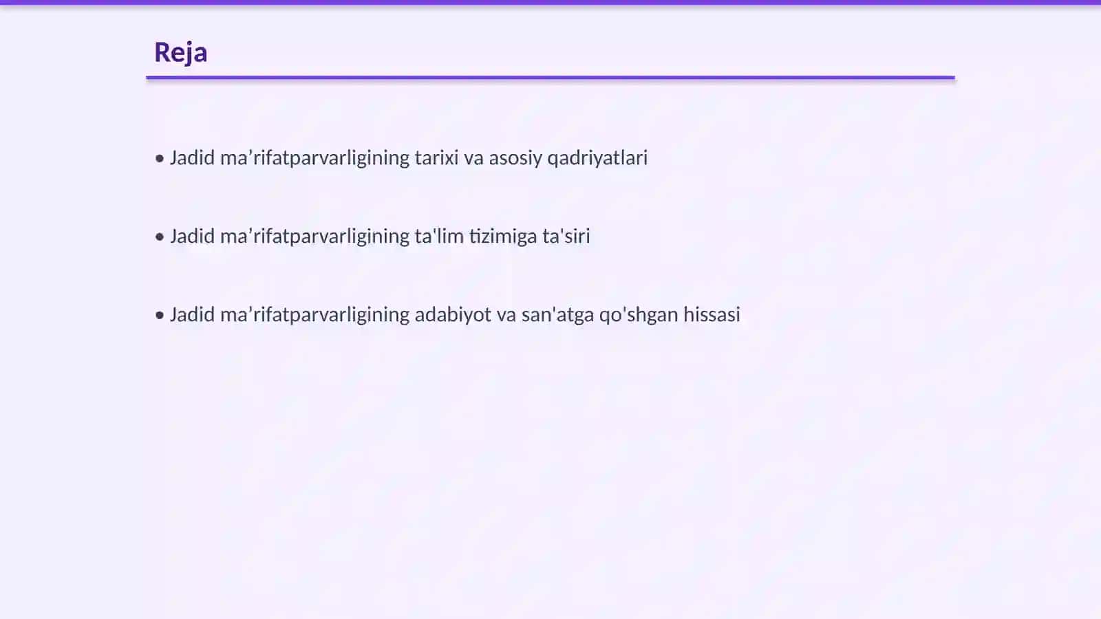 Jadid maʼrifatparvarligining tarixi 2