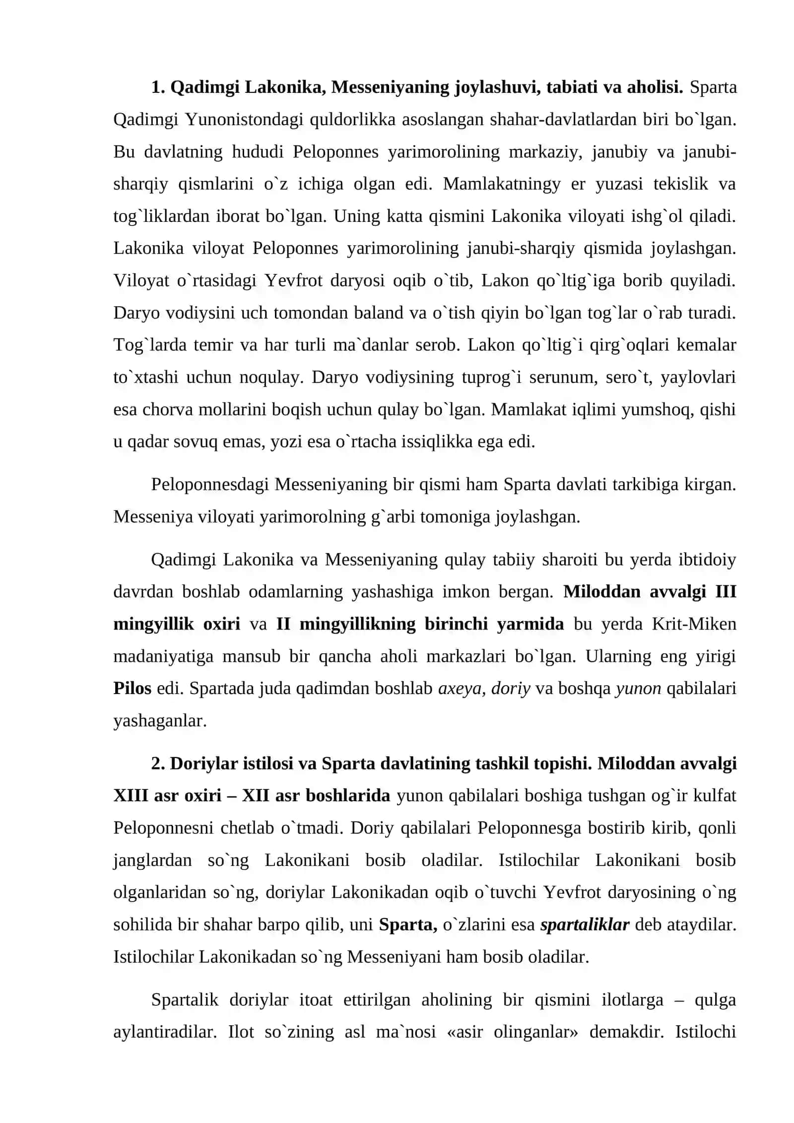 Qadimgi Sparta davlati 2