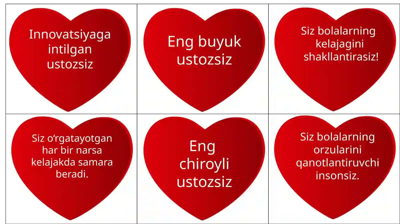 Eng ijodkor ustozsiz 2