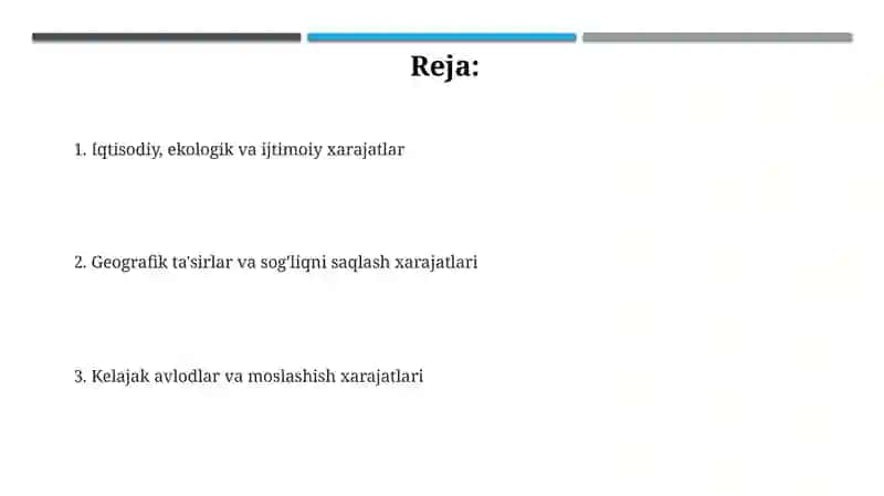 Iqlim o‘zgarishi kimga qimmatga tushyapti? 2