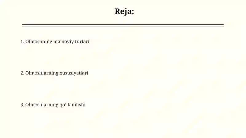 Olmoshning turlari 2
