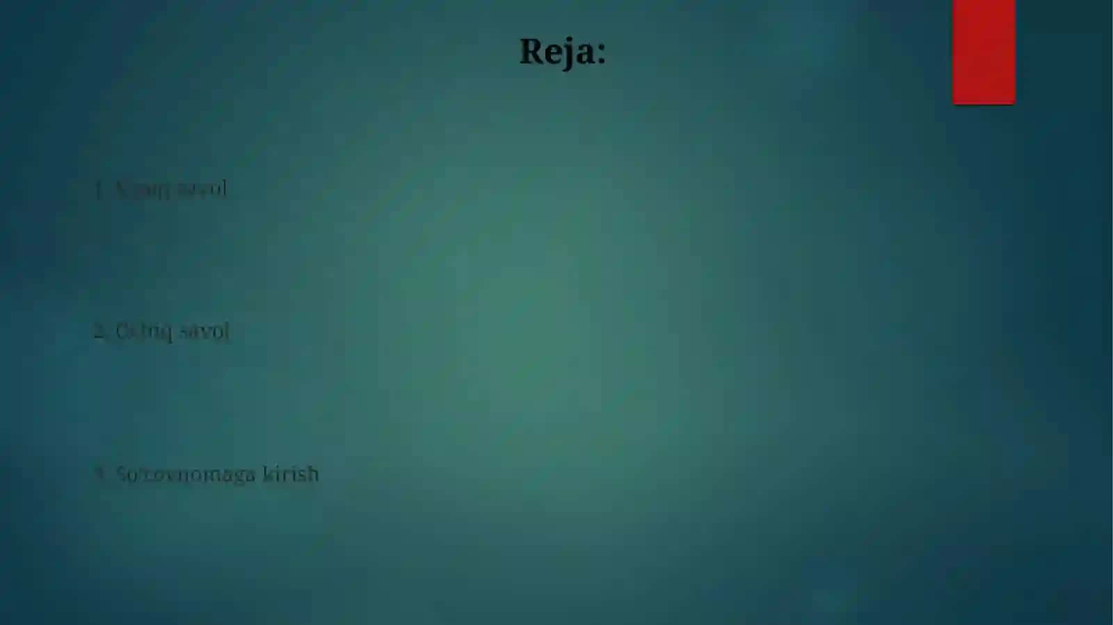 Anketa.Ochiq savol 2
