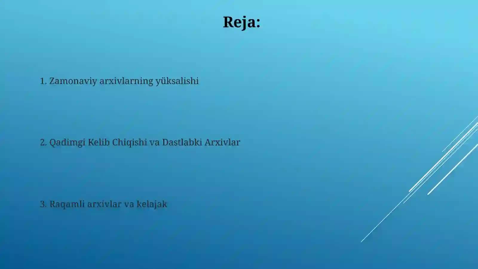 Jahonarxivlari tarixi 2